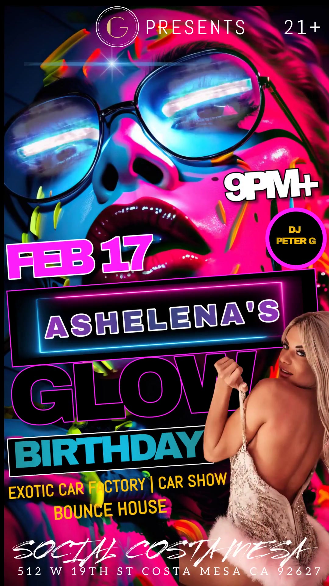 Ashelena’s Glow Birthday
