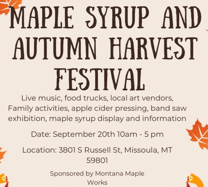 Maple Syrup and Autumn Harvest Festival