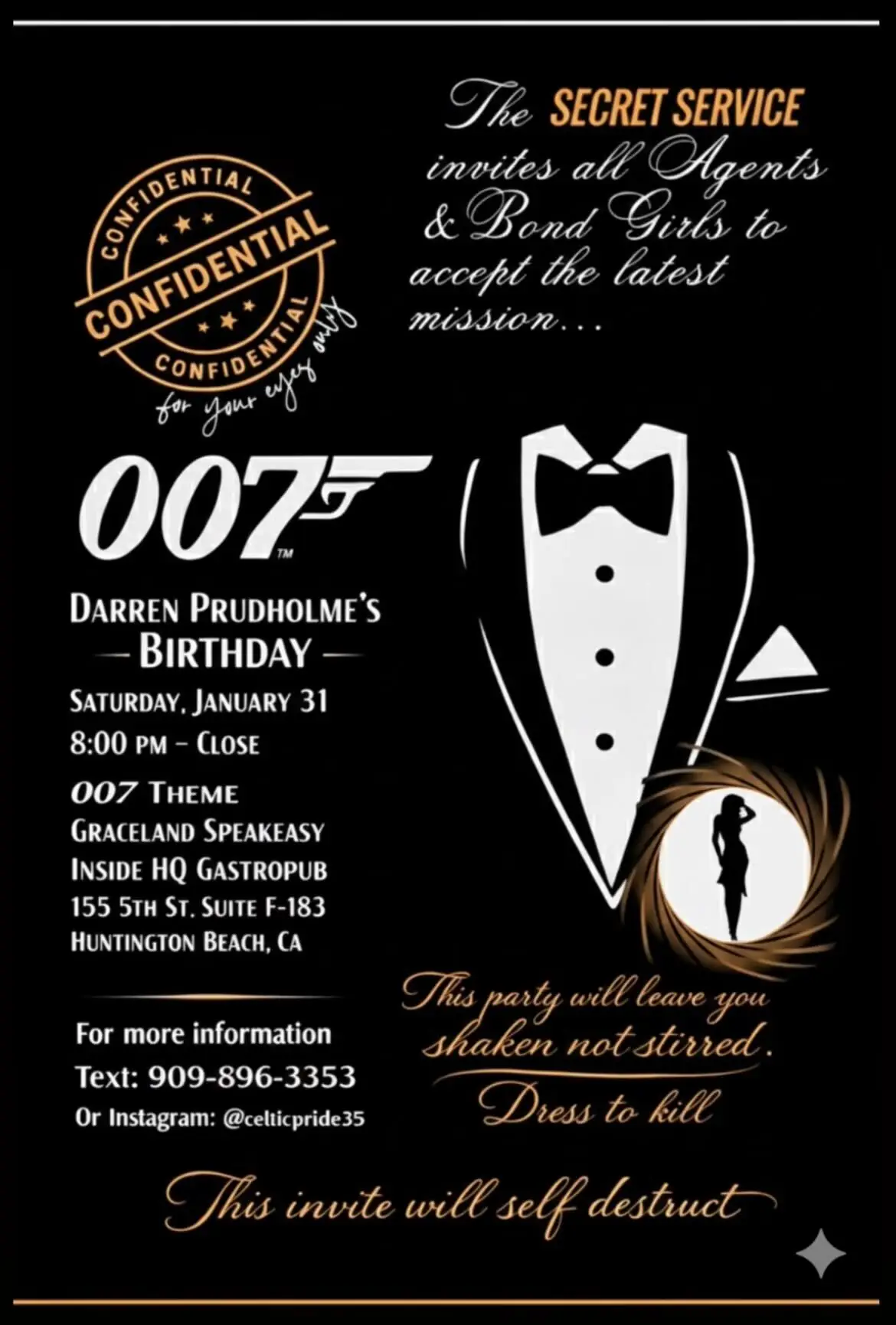 DARREN PRUDHOLME’S BIRTHDAY