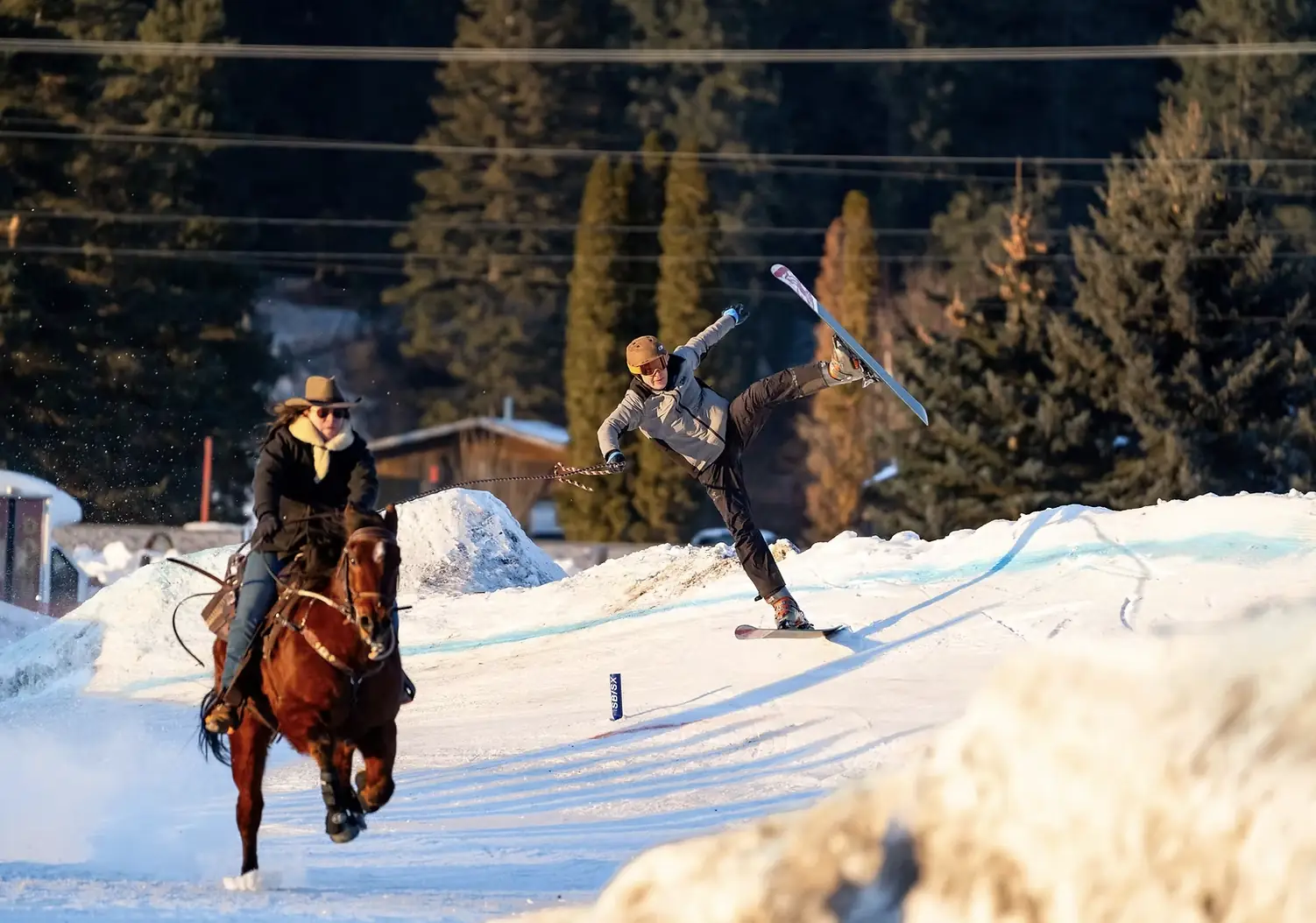 Whitefish Skijoring