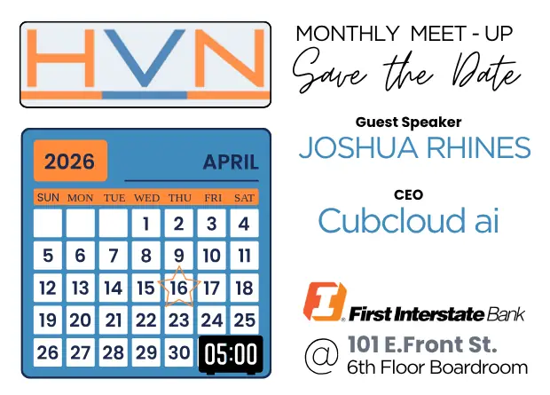 Hellgate Venture Network Monthly Meetup April 16th 2026